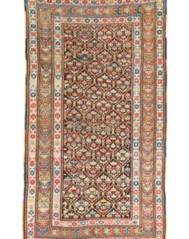 Antique Shirwan Hand-Knotted Caucasian Rug