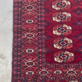 Turkman Hand-Knotted Wool Rug