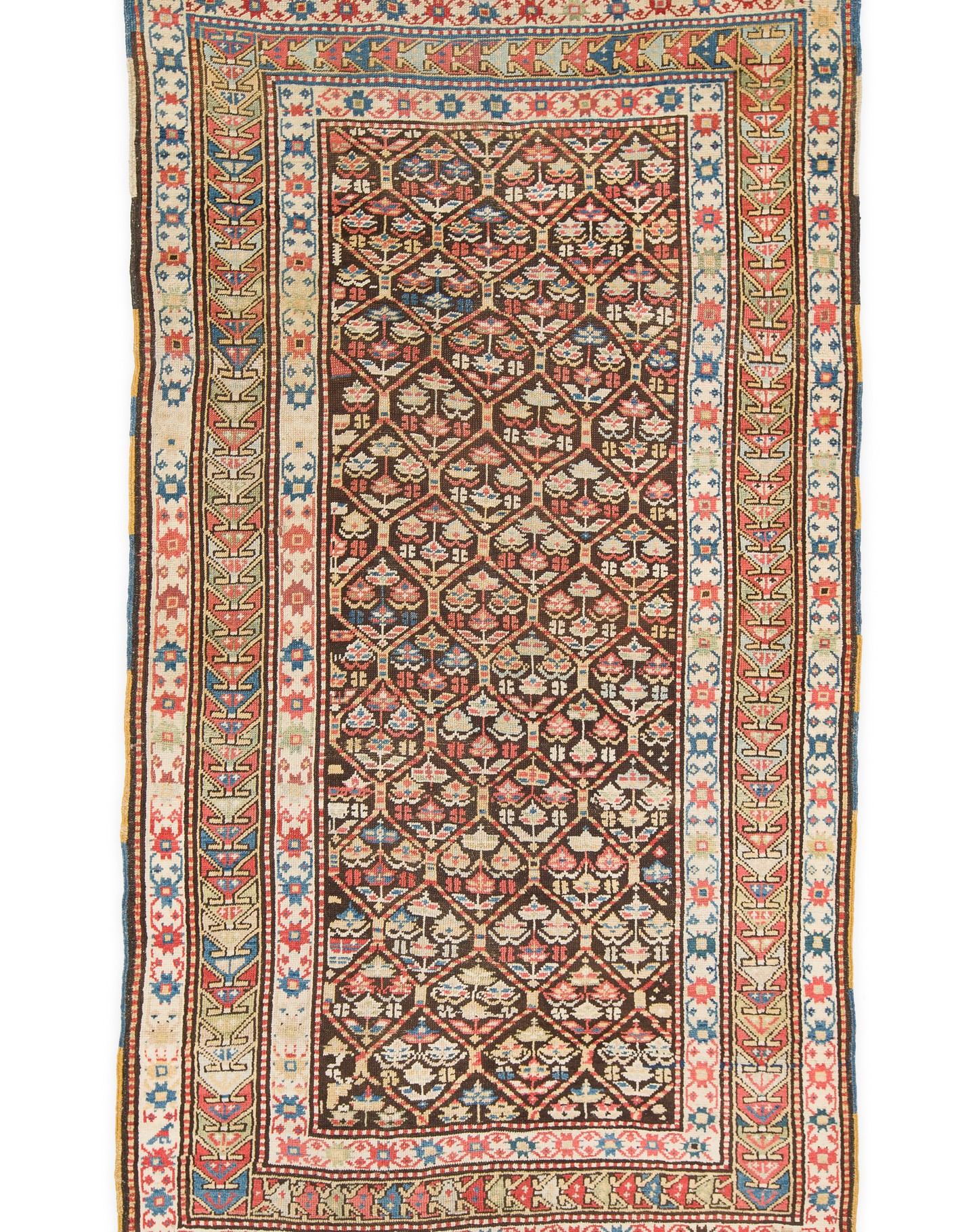 Antique Shirwan Hand-Knotted Caucasian Rug