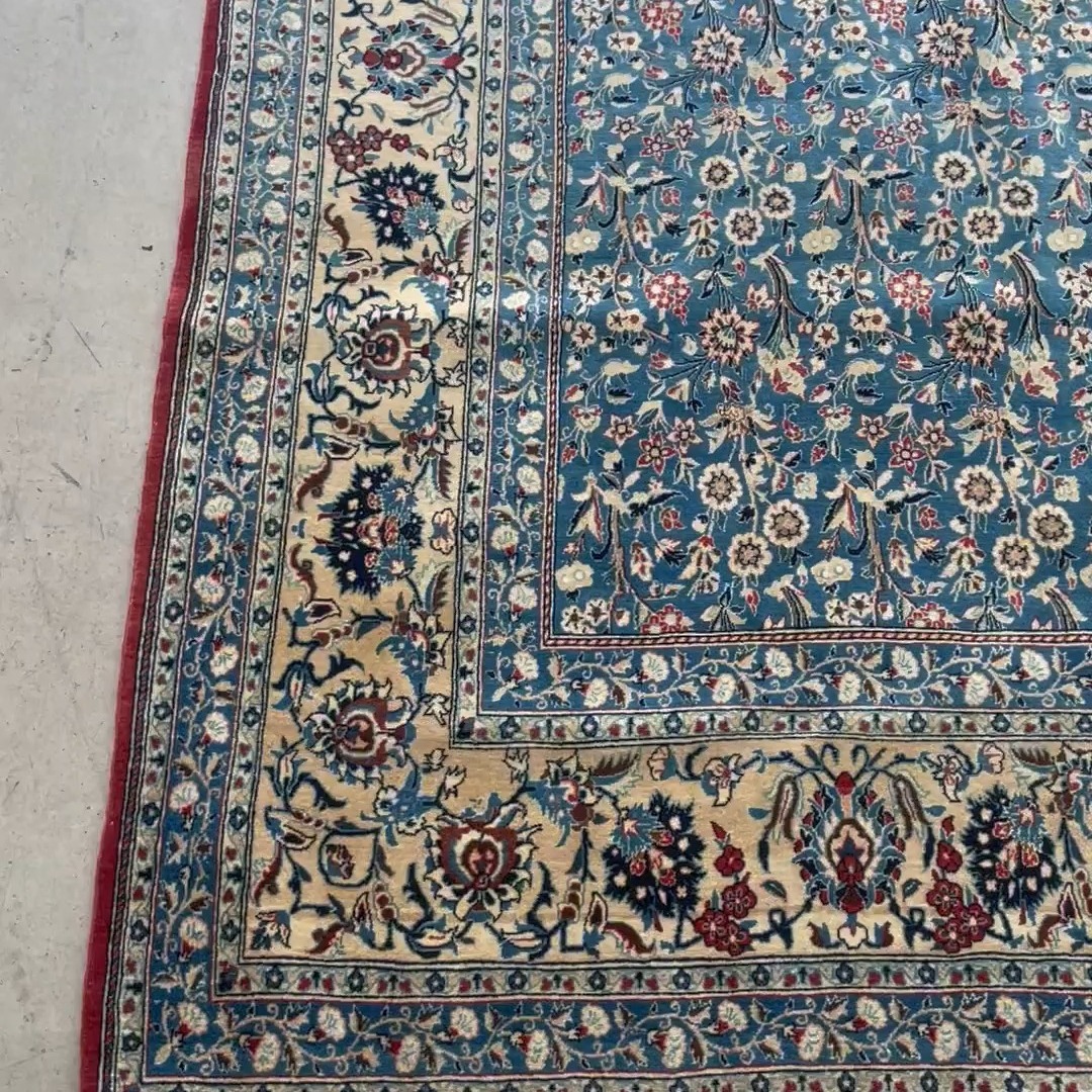 Toudeshk Nain Fine Hand-Knotted Central Persian Rug